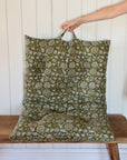 Printed Cotton Green Floral Mattress
