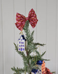 Paper Bow Naya / Scarlet and Gold