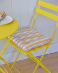 Bistro Table and Chairs Set / Yellow