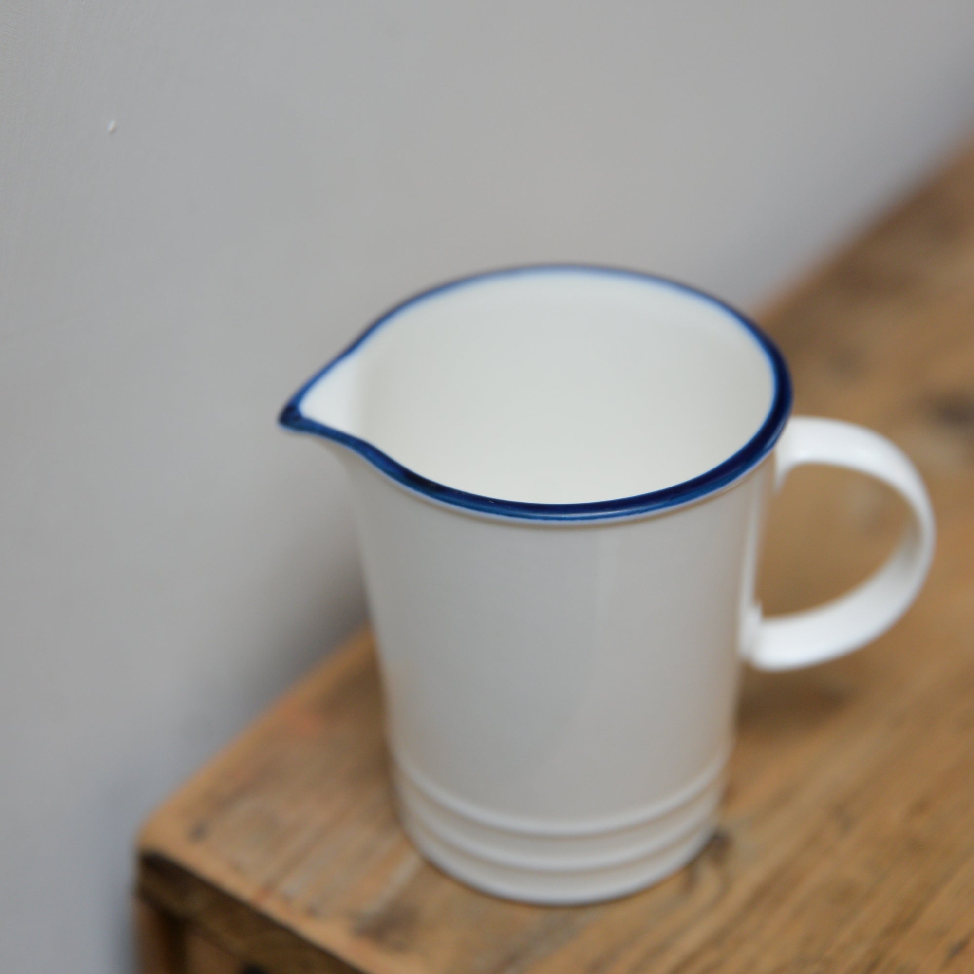 White Porcelain Milk Jug