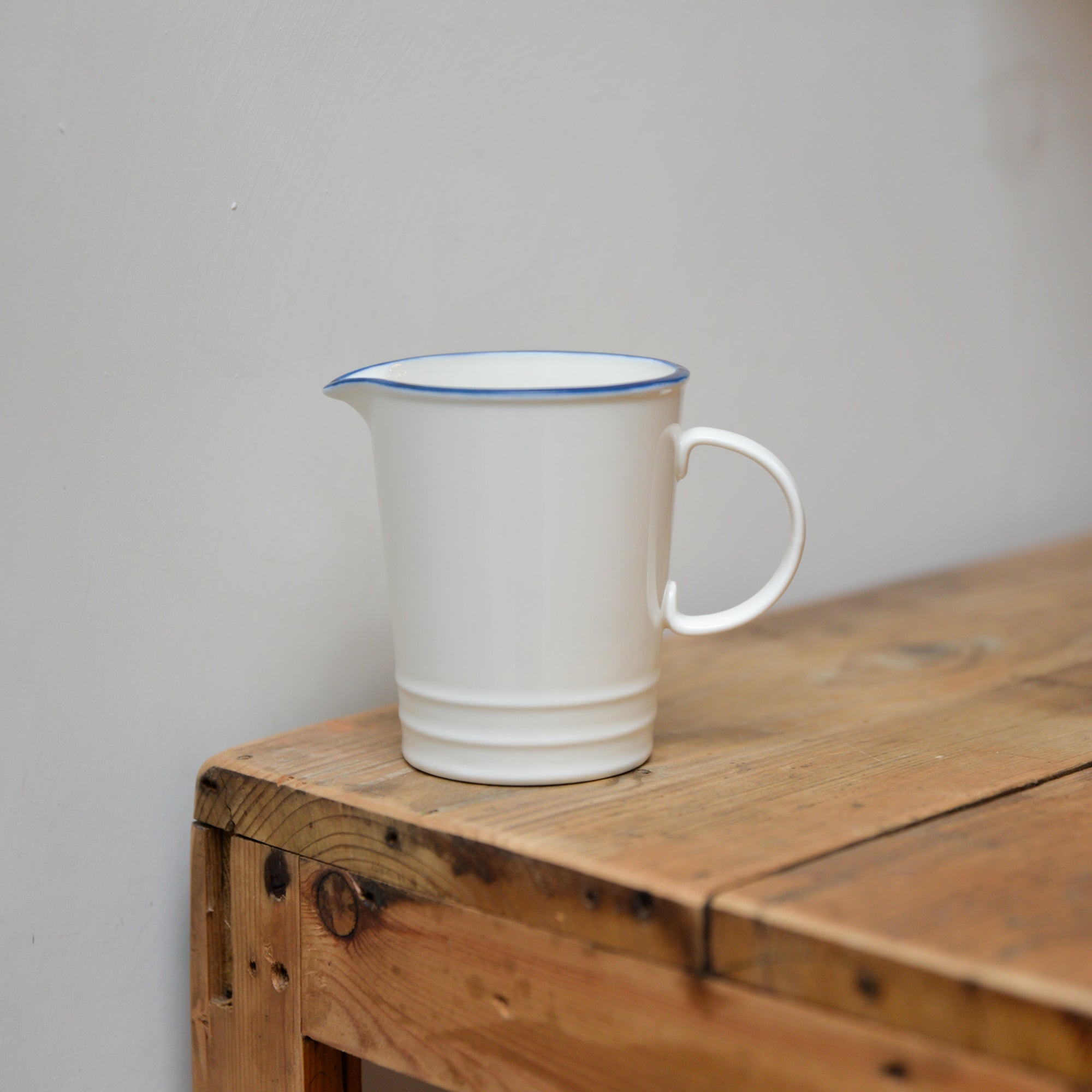 White Porcelain Milk Jug