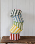 Braided Tulip Basket / Fig