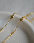 Sun Chain Gold Necklace