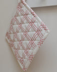 Check Pot Holder / Red