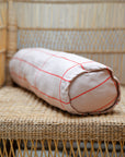 Vibes Cylinder Cushion / Pink and Red