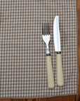 Brigitte Brown Gingham Placemat