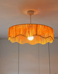 Scallop Edge Bamboo Lampshade
