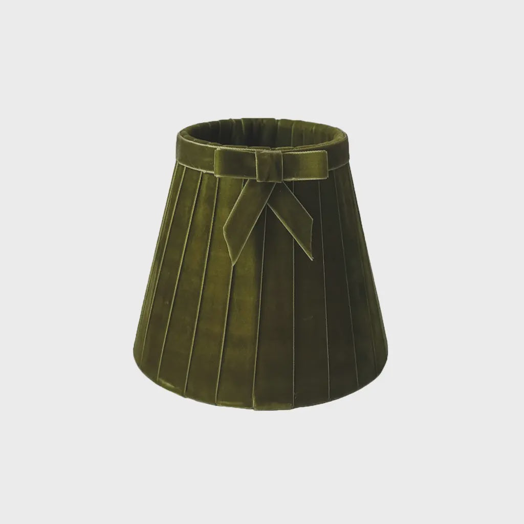 Lampshade Velvet Mistinguette Green