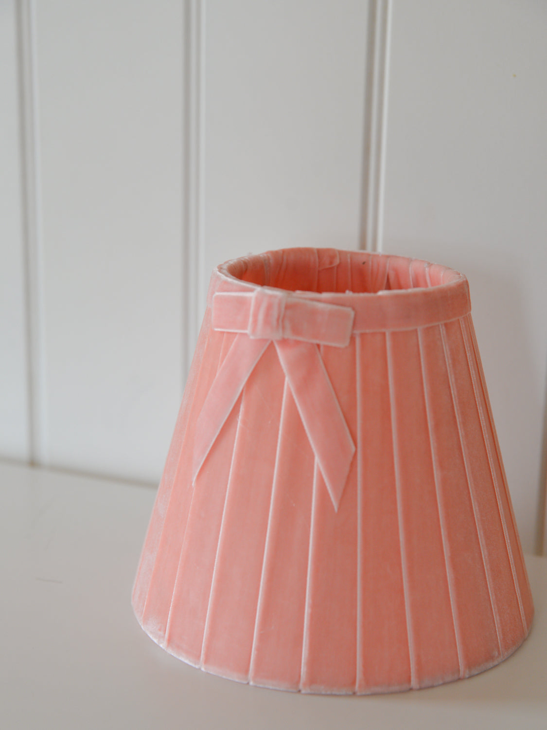Lampshade Velvet Mistinguette Pink