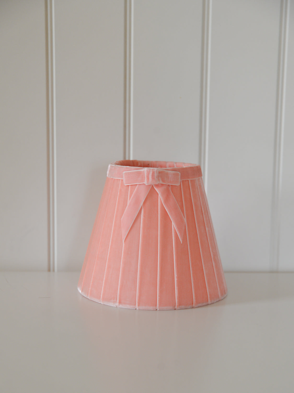 Lampshade Velvet Mistinguette Pink