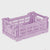 Mini Folding Crate / Orchid