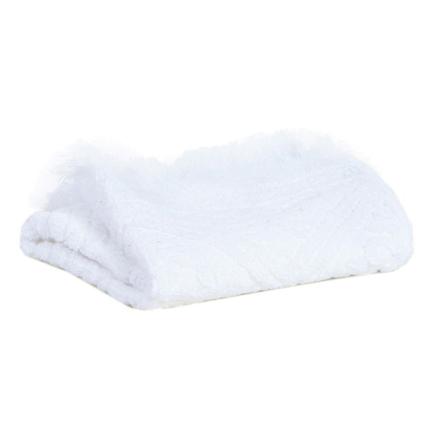 Zoe Bath Towel / White