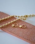 AIR hoop earrings gold-plated