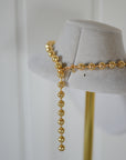 AIR necklace gold-plated