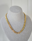 FIRE necklace gold-plated