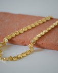 FIRE necklace gold-plated