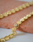 FIRE necklace gold-plated