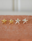 Andre Star Stud Earrings / Gold
