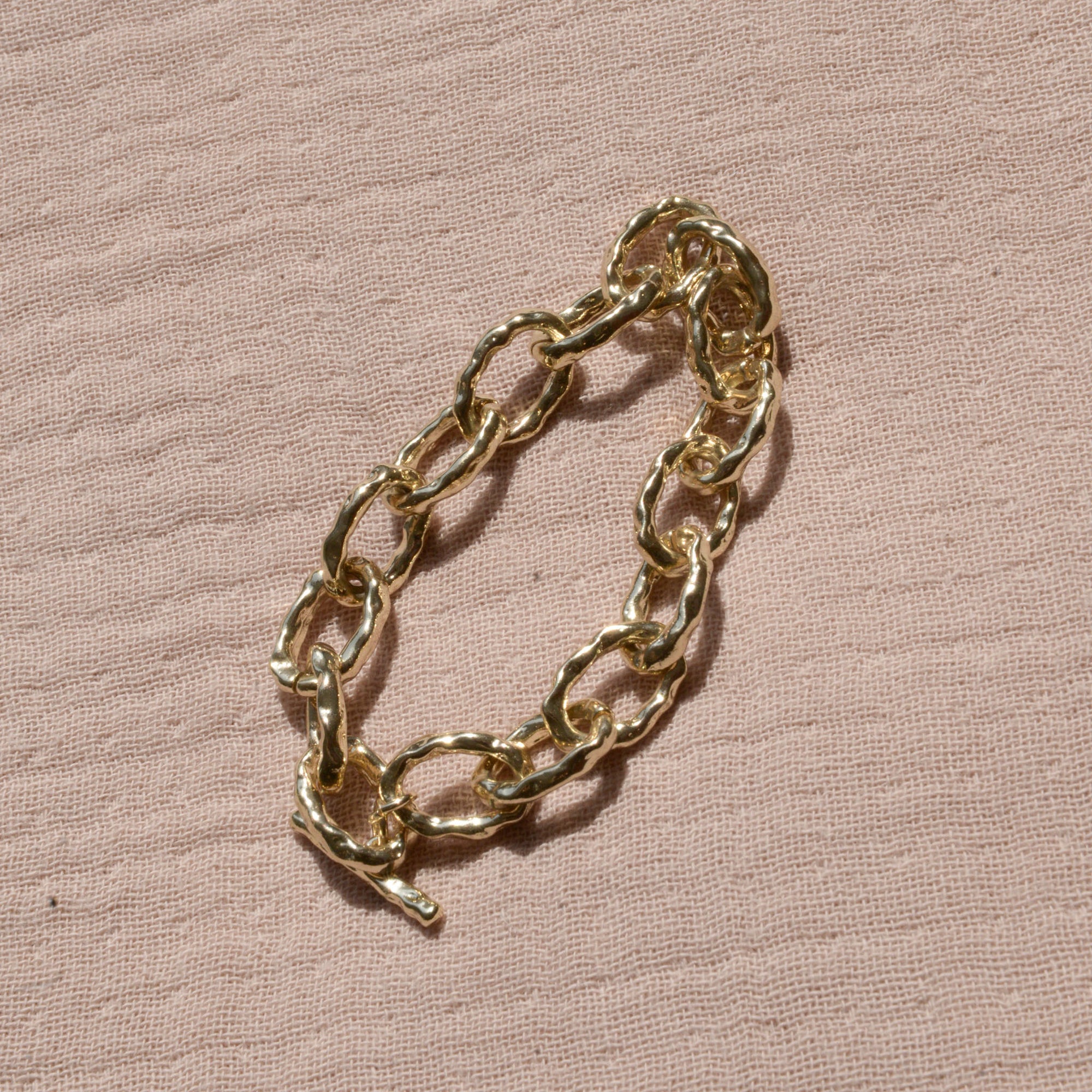 Reflect Chain Bracelet Gold Plated