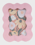 Pink Wave Photograph Frame 4 x 6