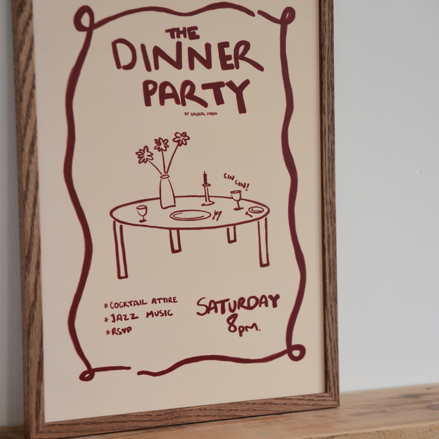 The Dinner Party / Sizes