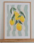 Striped Lemons 50x70