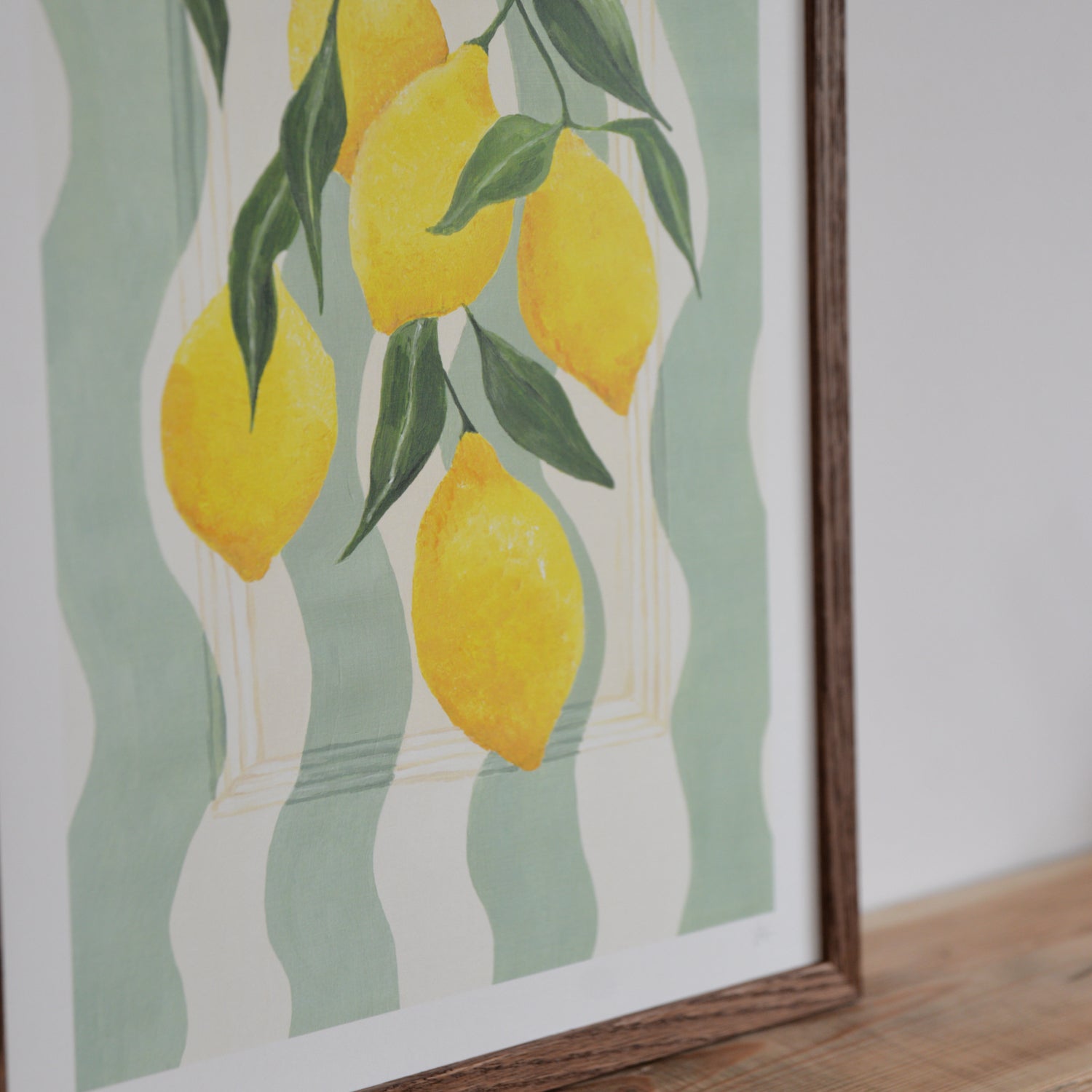 Striped Lemons A3