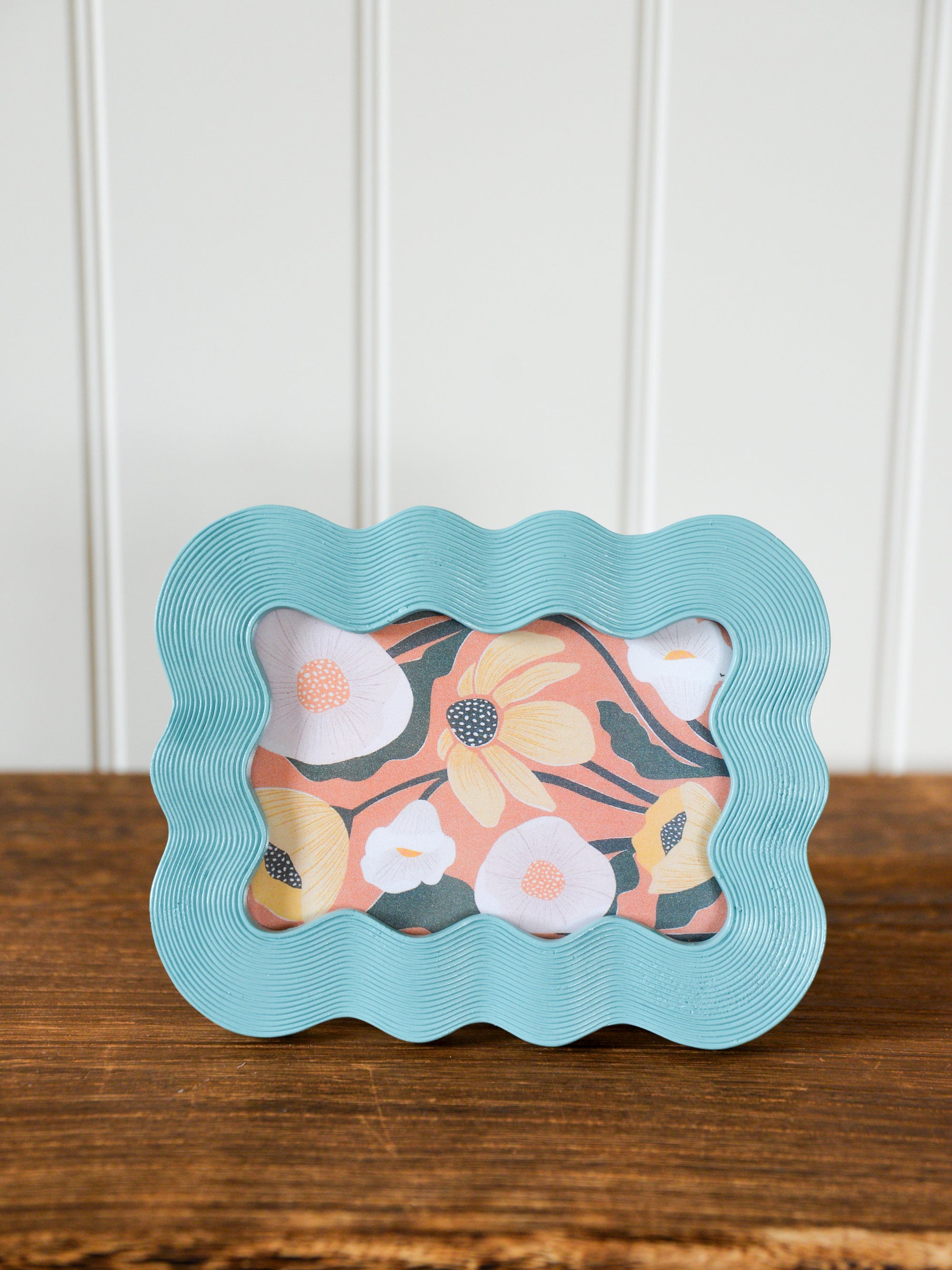 Photograph Frame 4 x 6 /Blue Wave