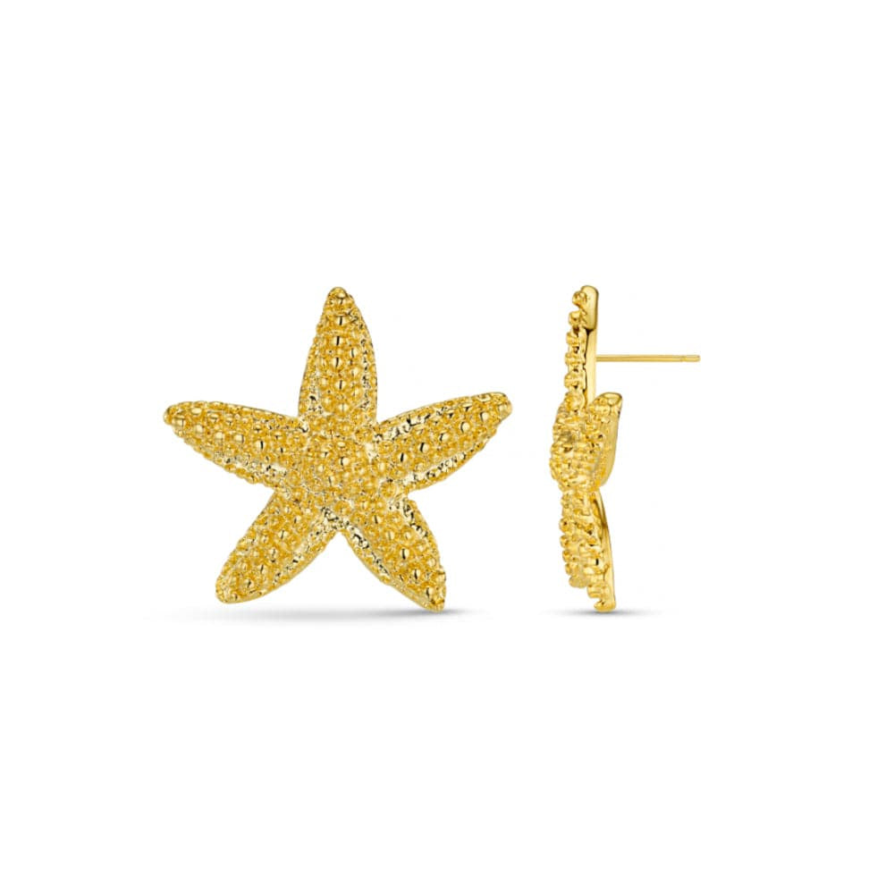 Statement Starfish Stud Earrings