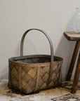 Wood Basket/ Two Sizes