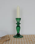 Talking Tables Boho Candle Holder in Dark Green