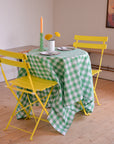 Gingham Tablecloth/Green