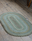 Hedgerow Jute Oval Rug 2'3 x 4 ft / Green