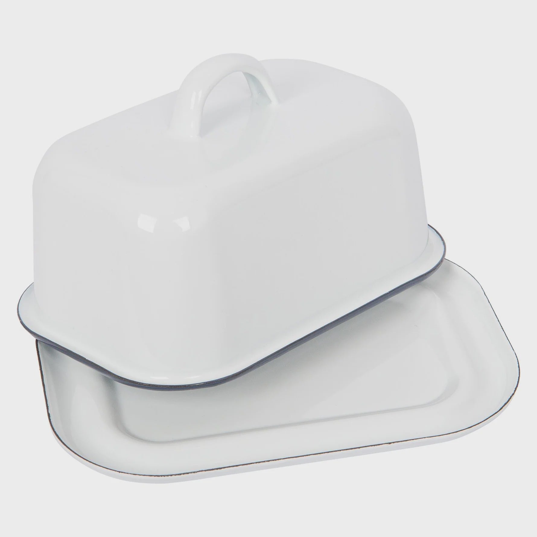 Enamel Butter Dish