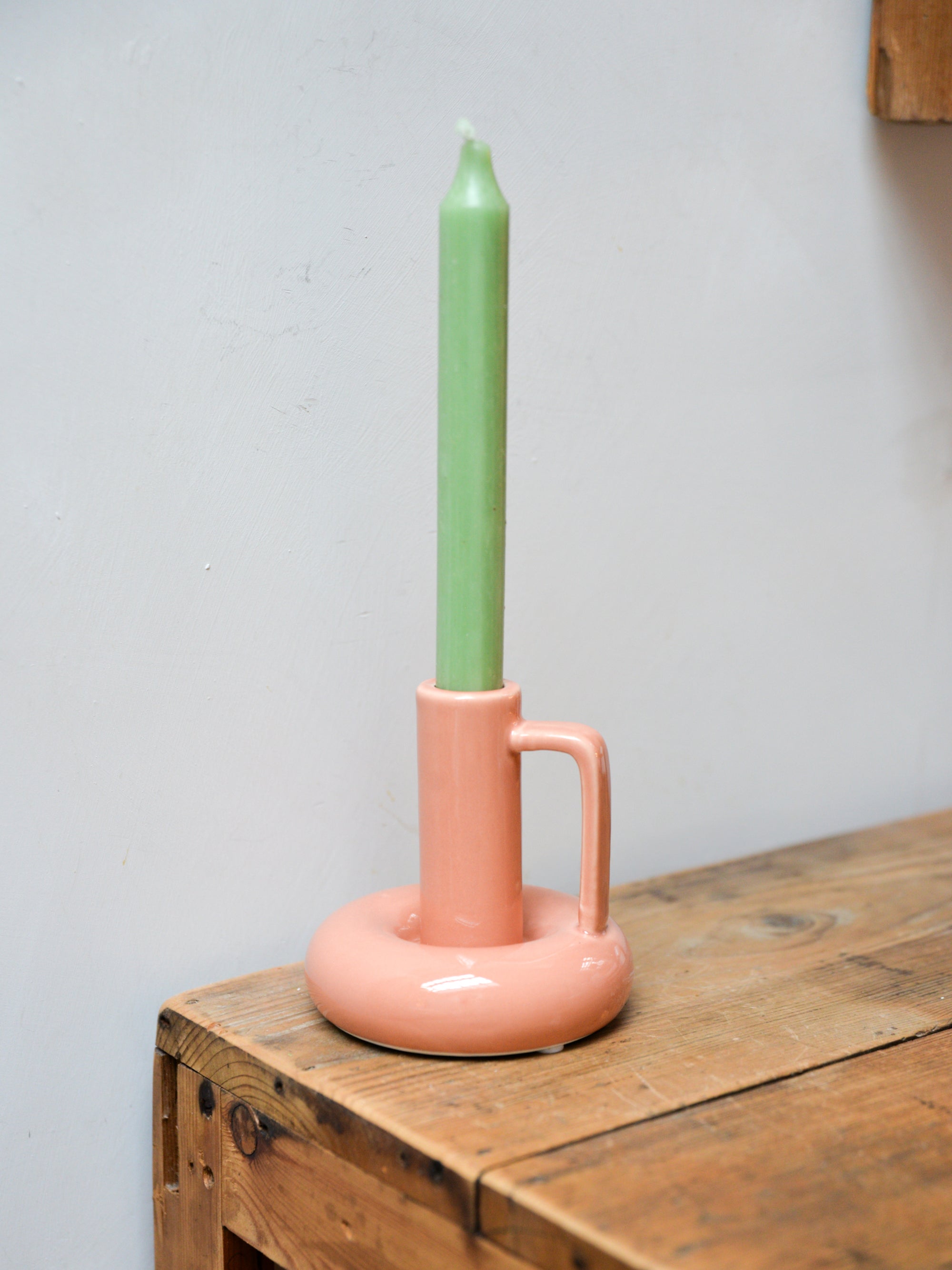 Amara Candle Holder / Peach