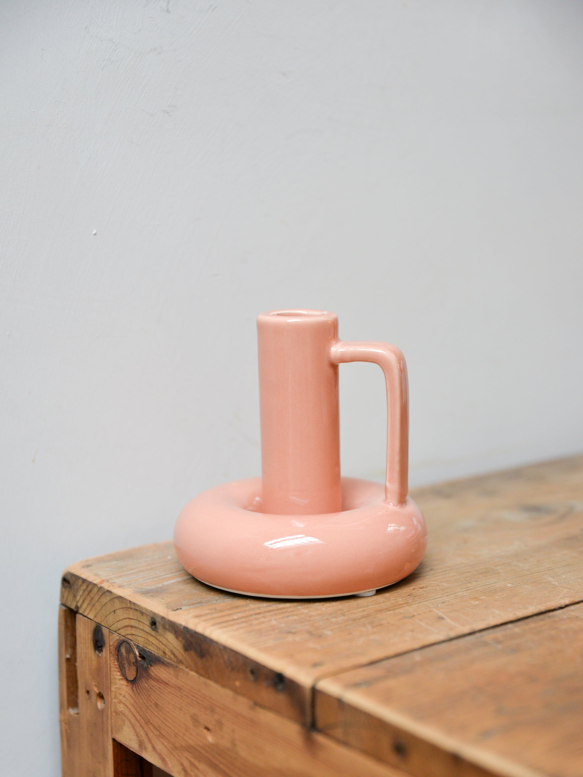 Amara Candle Holder / Peach
