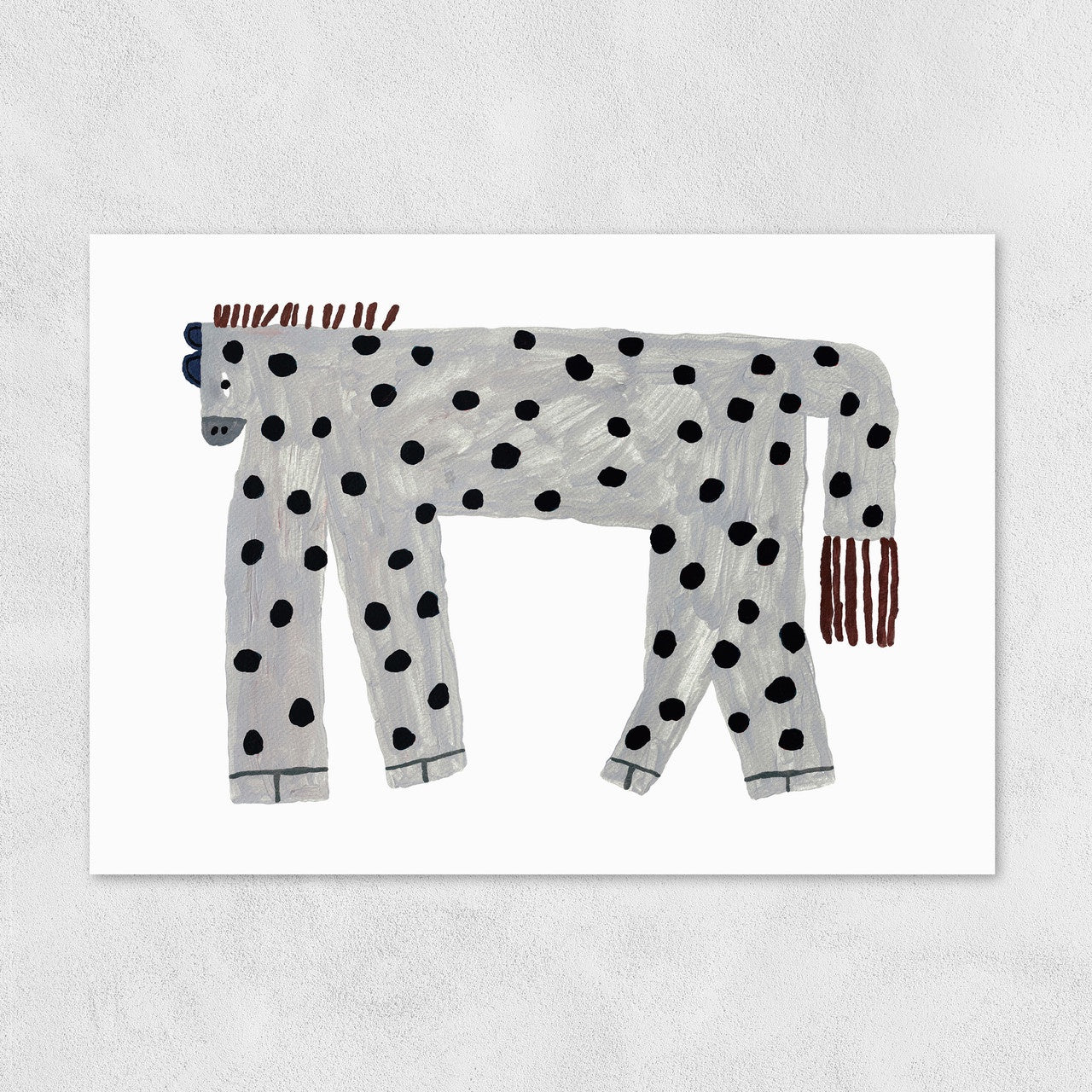 Yeehaw Spotty Print A3