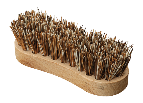 Bürstenhaus Redecker Scrubbing Brush 8 Shape in Brown