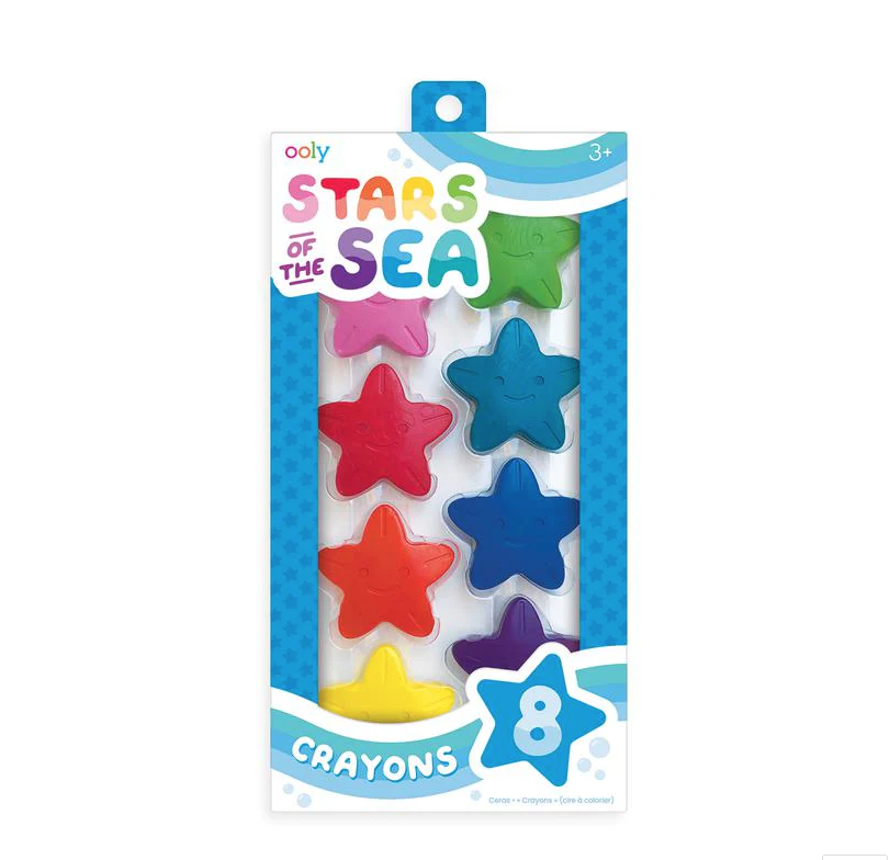 Stars of the Sea Crayons - Set of 8