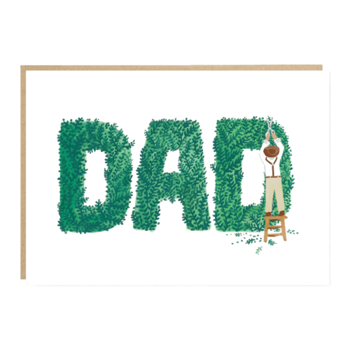 Jade Fisher Dad Gardening Greeting Card "Jack"