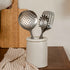 Nicholas vase stainless steel cooking skimmer