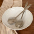 Nicholas vase stainless steel salad servers
