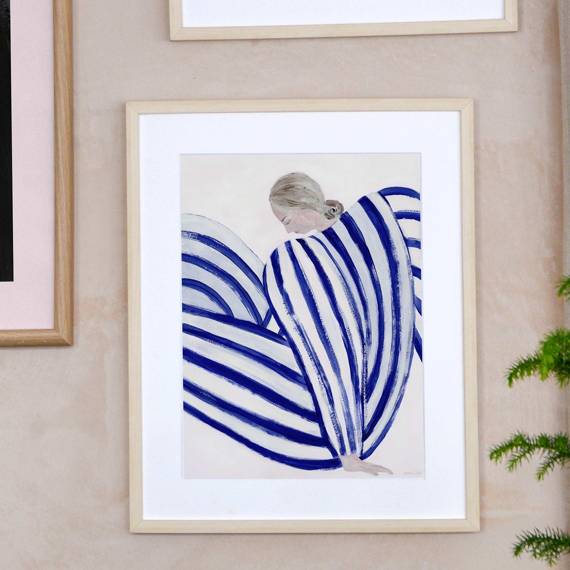 Sofia Lind Blue Stripe At Concorde/Sizes